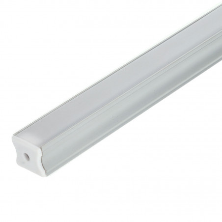 nastro LED a profilo rettangolare in alluminio 17,5 x 14,5 x 1000 mm