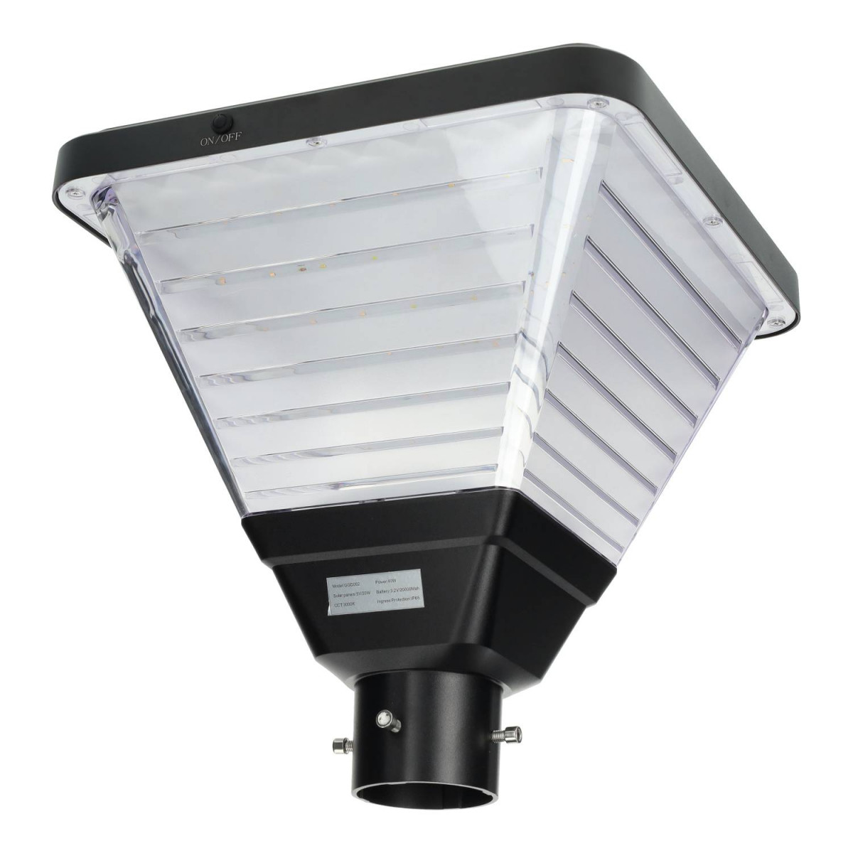 Luz de rua villa quadrado 10W