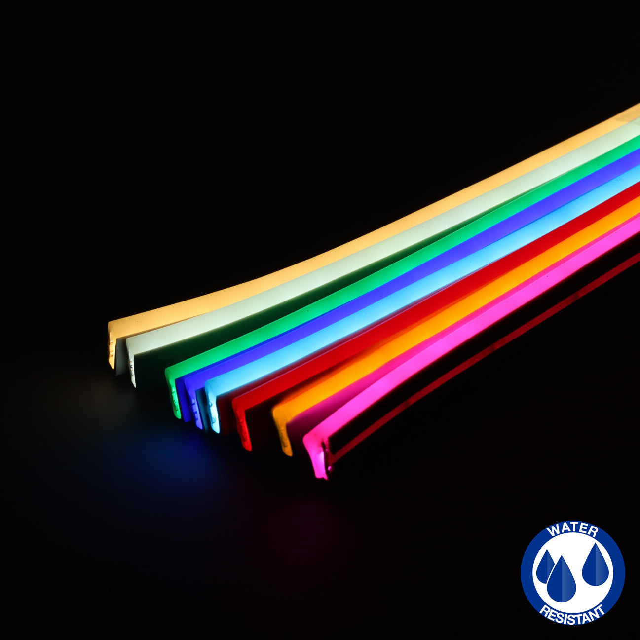 Neon flex strip 12V 12W/m RGB