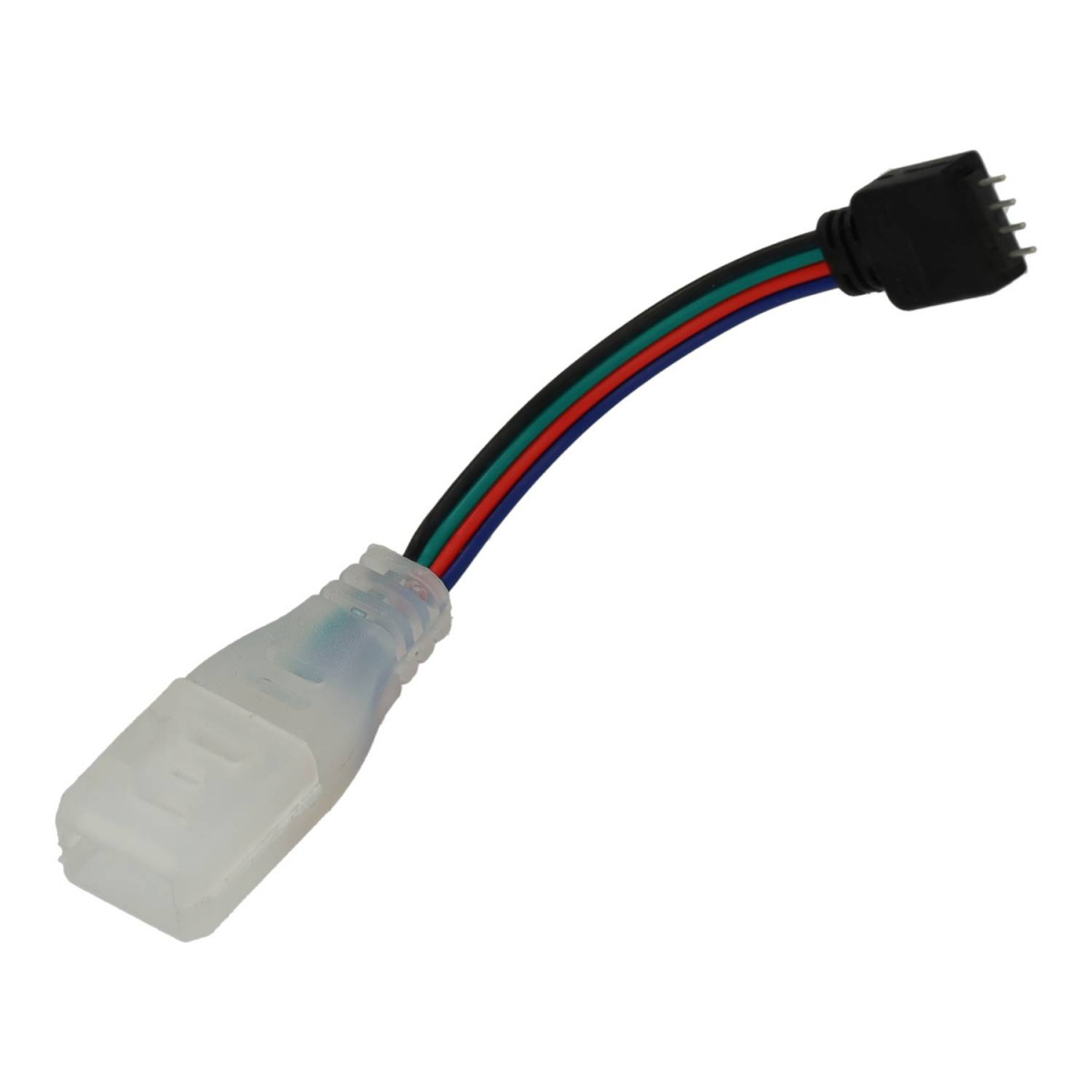 Cable conexión neón flex RGB 12V 6mm