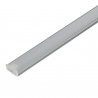 Perfil rectangular aluminio tira led 2 m