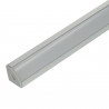 Perfil angular aluminio tira led 2 m