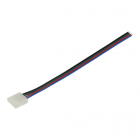 LitaElek 2pcs 1m Câble d'extension Bande LED RGB Rallonge de Ruban LED  Extension Cable 4 Broches Extenseur Câble Stripe LED Connector Connecteur  pour