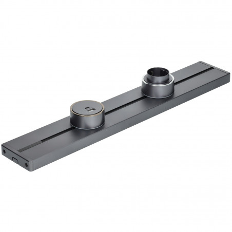 carril enchufes deslizantes