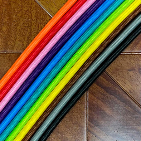 Textile elektrische Kabel "vintage"