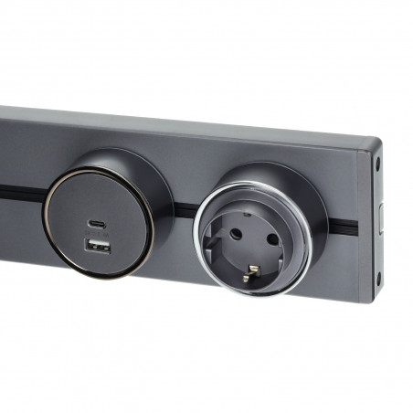 regleta enchufes móviles