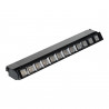 Foco Carril LED lineal 36W orientable negro