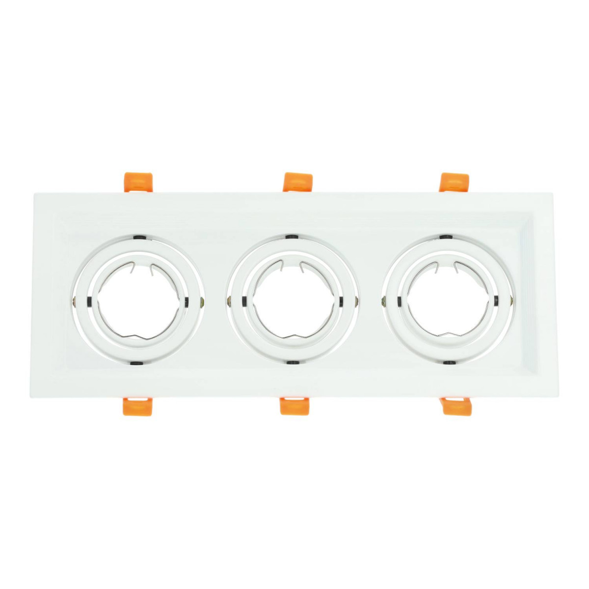 Dreifach verstellbarer Rahmen für weiße dichroitische Glühbirne
