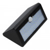 Lâmpada de parede solar LED detector de presença luz permanente 5W