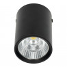 LED Ceiling Light Black -7W white Bridgelux COB