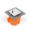 Round flush-mounted mechanism box Ø60x64mm