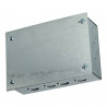 Caja adaptable galvanizada superficie 150x100mm