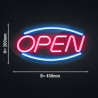 Insegna USB a LED al neon &#34;OPEN&#34;