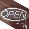 Insegna USB a LED al neon &#34;OPEN&#34;