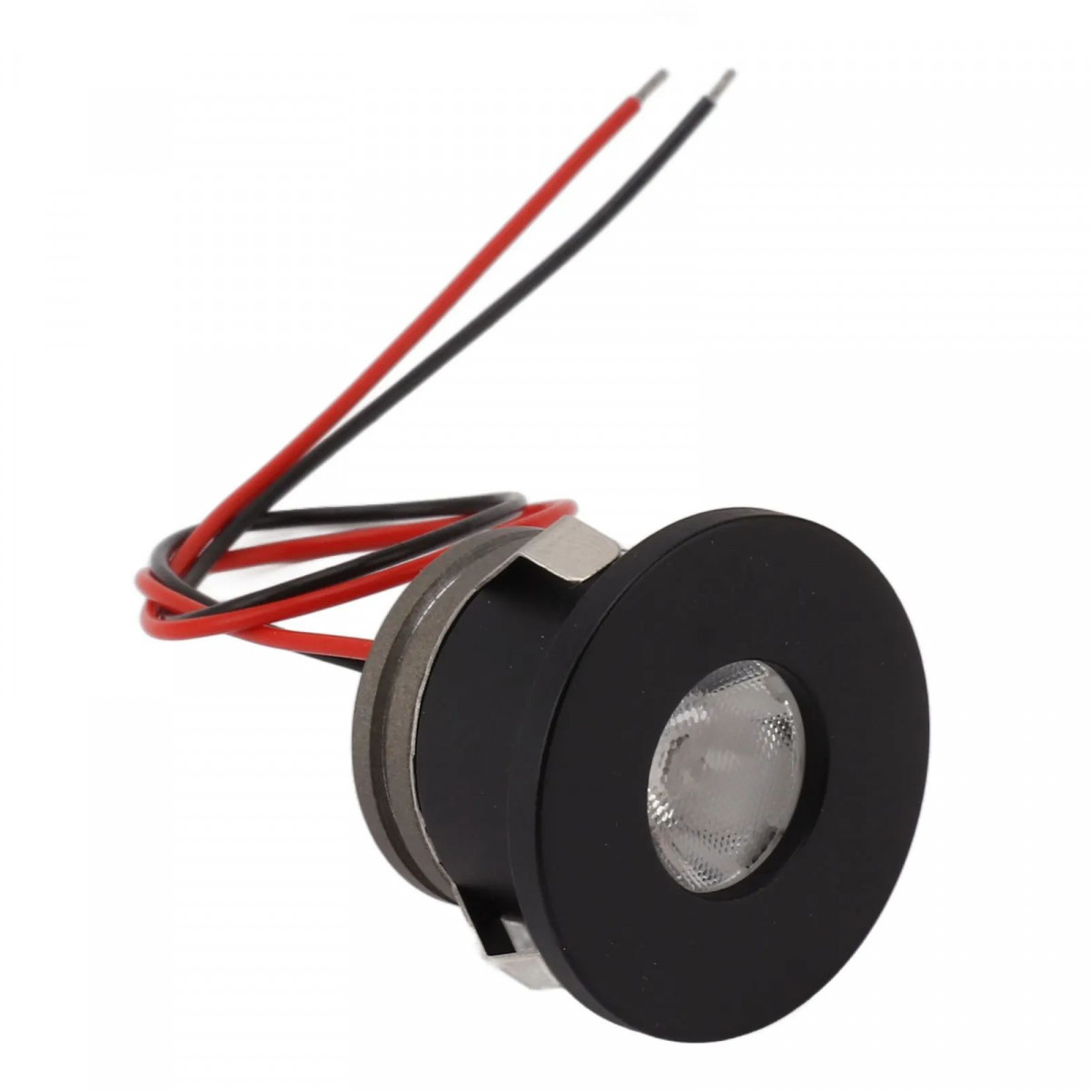 Downlight led 12V mini 1,2W color negro