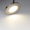 Downlight led mini 2.5W 12/24V colore argento