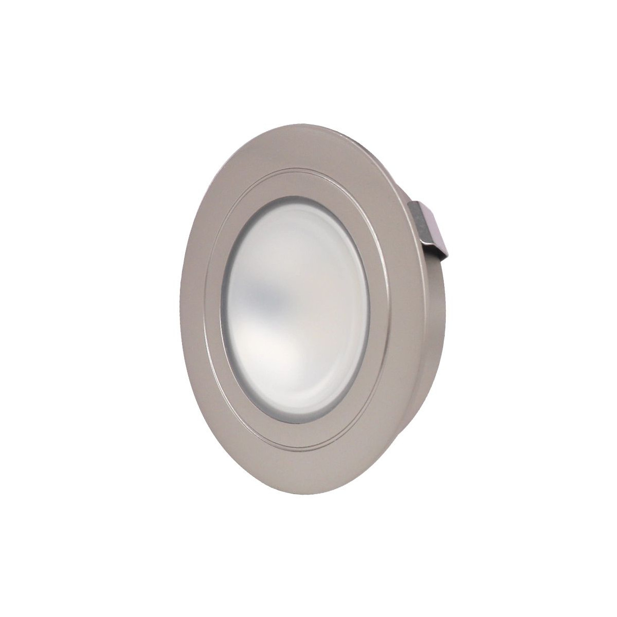 Downlight led mini 2.5W 12/24V colore argento