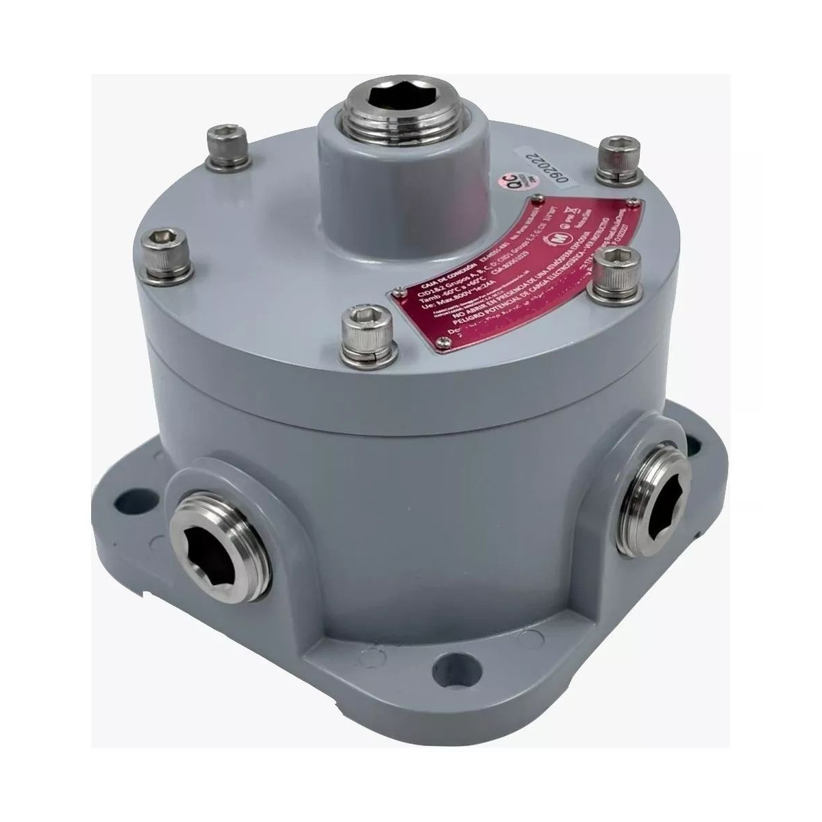 ATEX metal junction box 5-way IP66