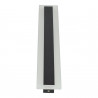 Linear wall lamp LED 18W black 60cm