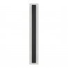 Linear wall lamp LED 18W black 60cm