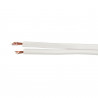 Cable paralelo blanco 2x0,5mm