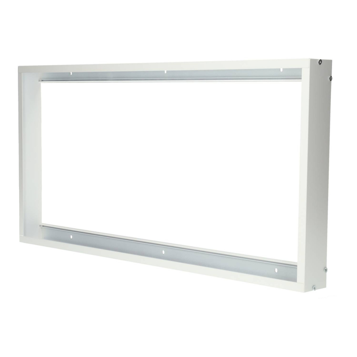 Cadre en aluminium blanc pour panneau 30x60