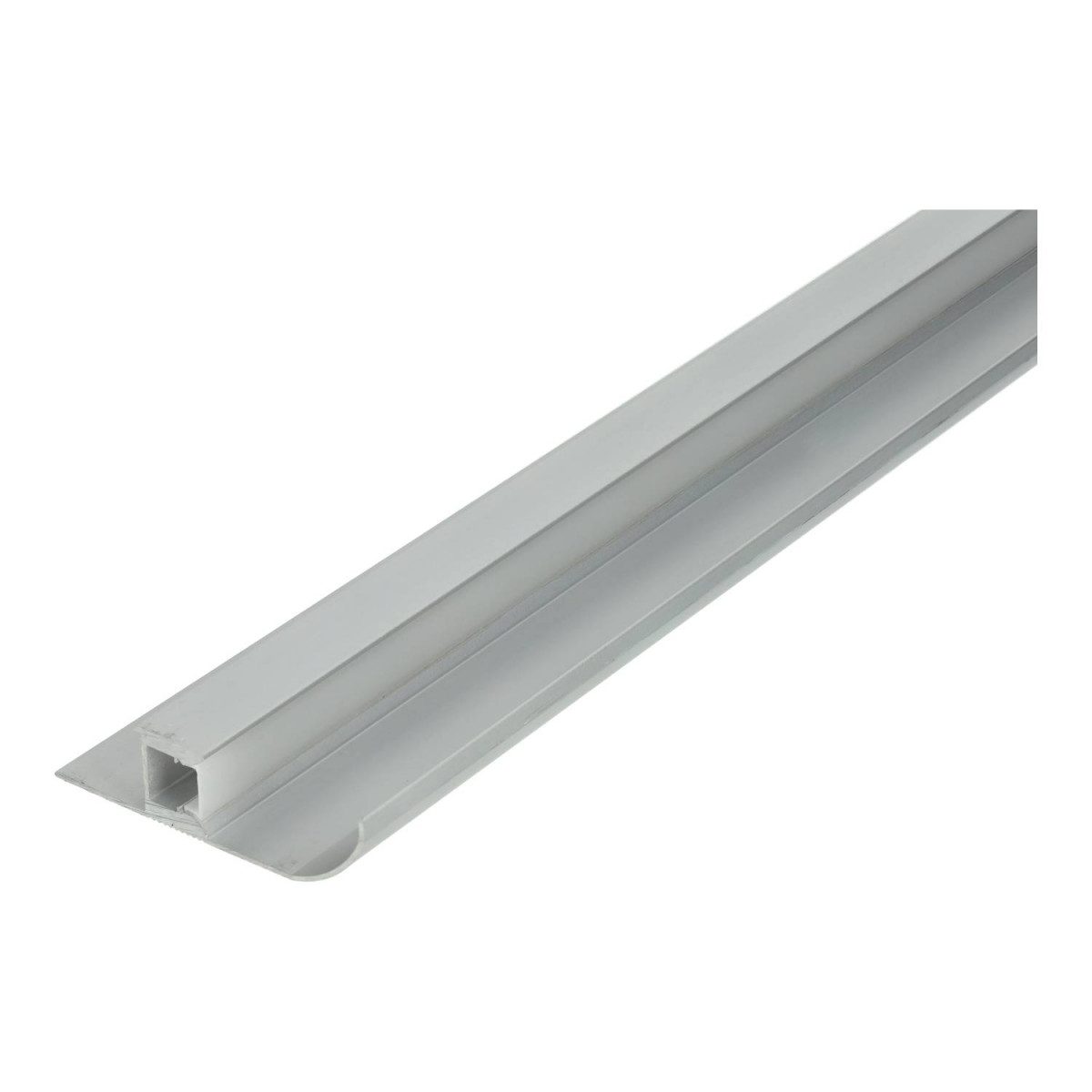 Profilé aluminium bandeau à led 2m pour plinthe