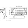 CREE-LIFUD 240W LED paddle/tennis floodlight