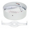 Led ceiling light 18W round rimless Ø120mm