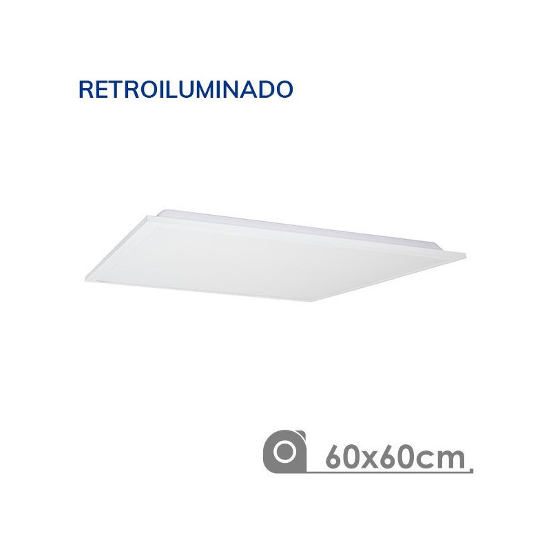 Painel led 60x6 60W moldura branca