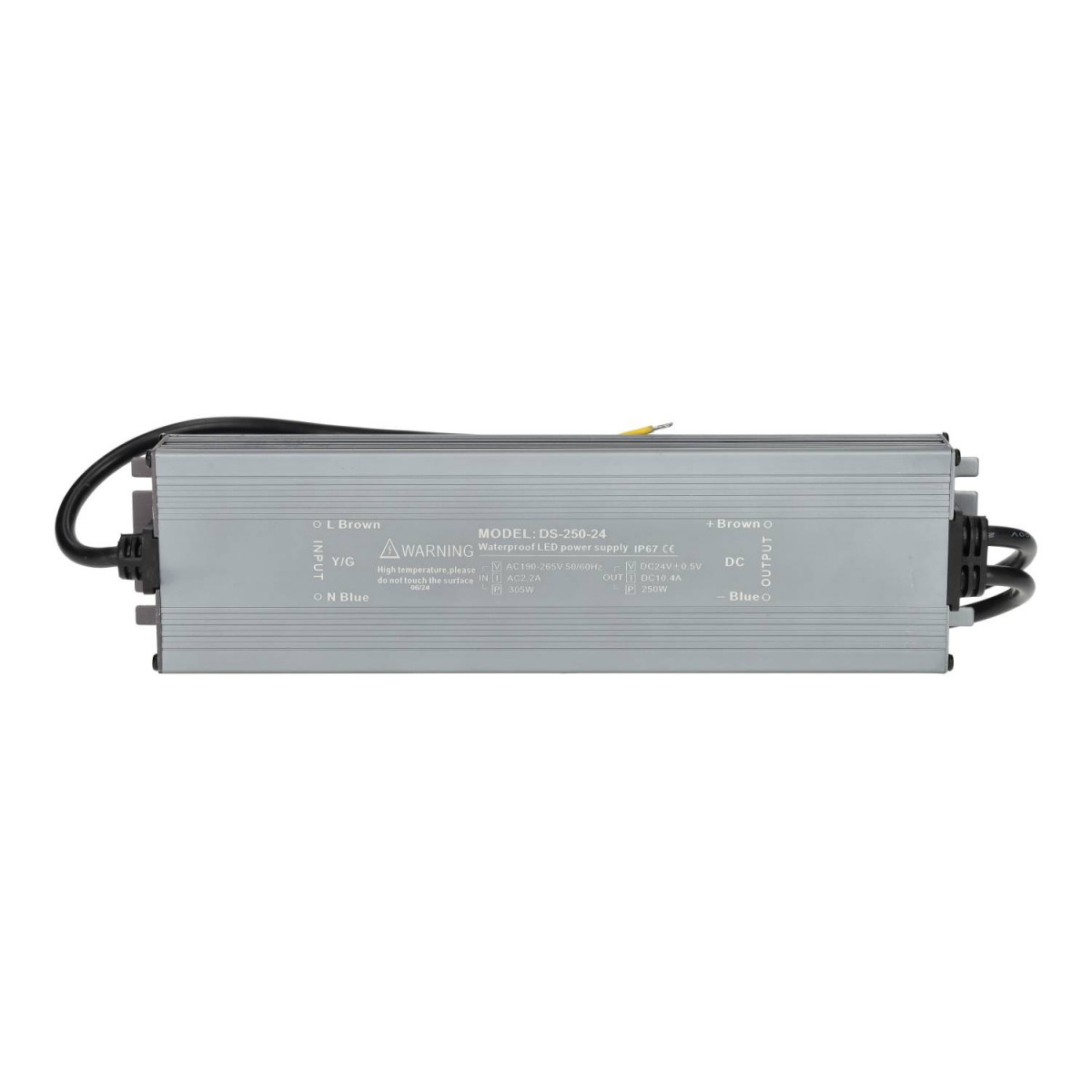 24V IP67 250W Transformator