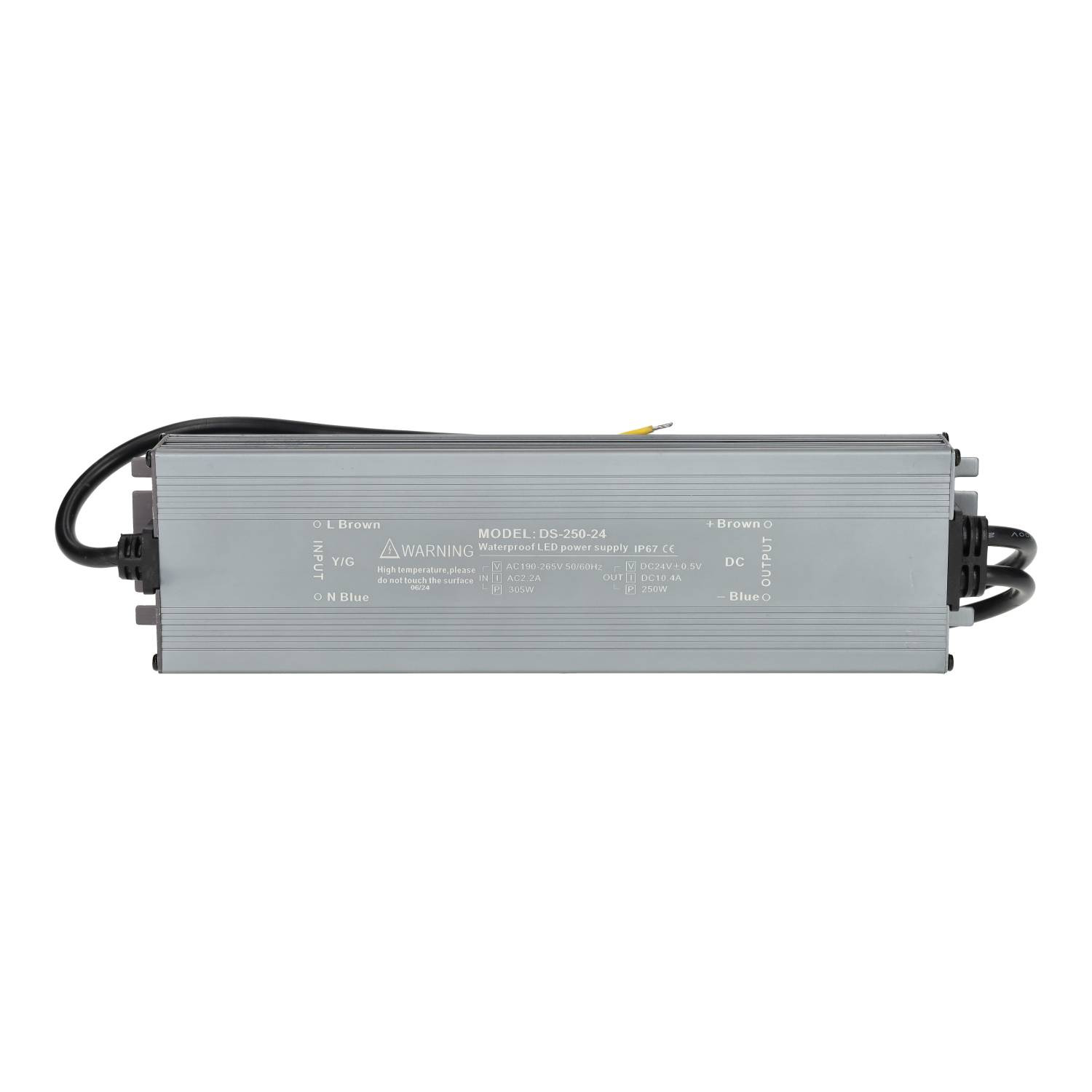 LED power supply 24V IP67 250W