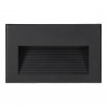 IP65 Outdoor step light - black color