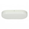 Candeeiro de teto LED oval de 24W IP65