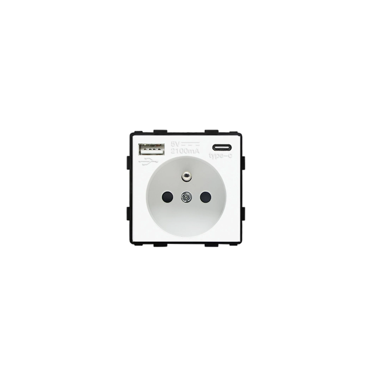 16A French socket USB A+C