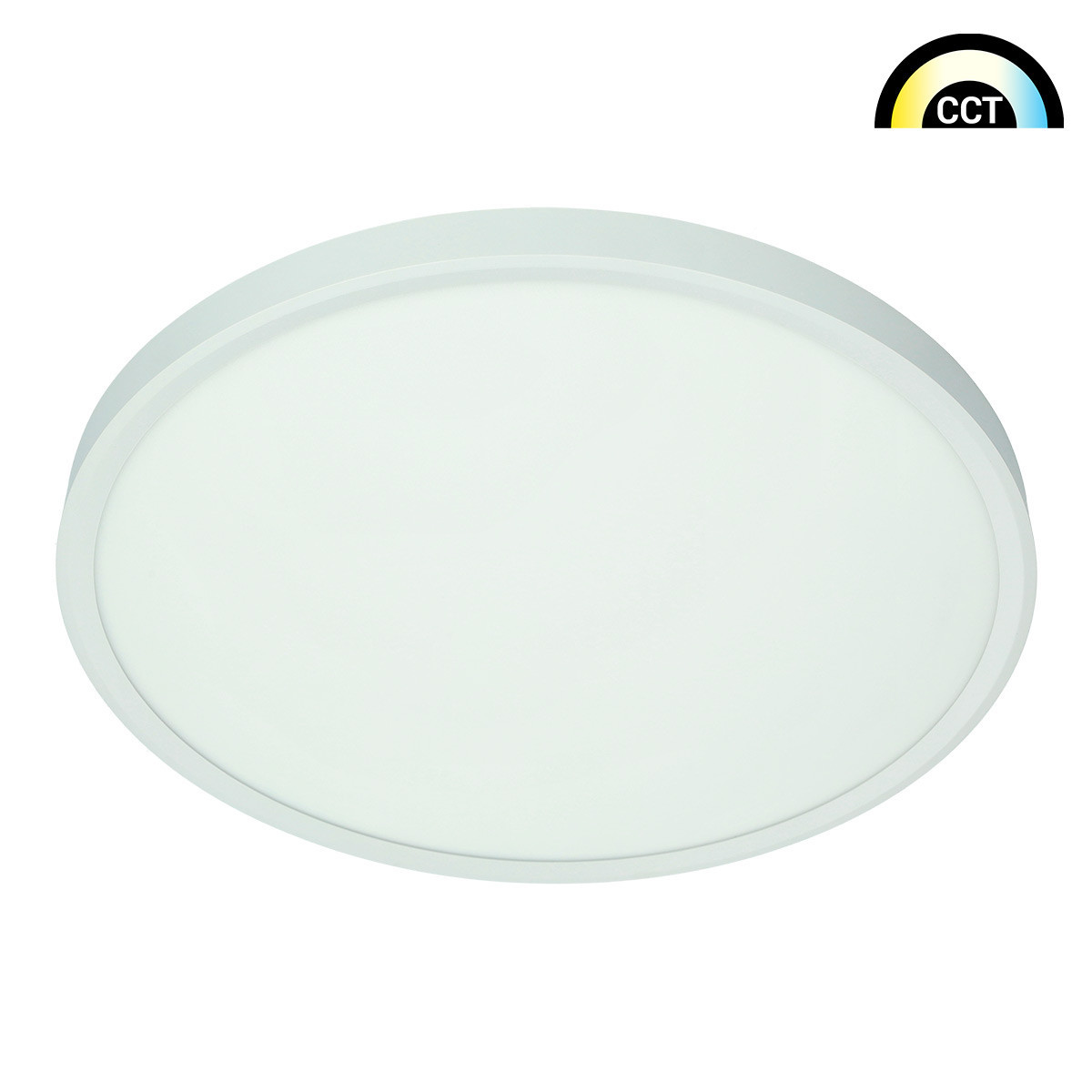 Lampada da soffitto rotonda a LED 60W CCT con telecomando