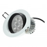 Downlight Led 7W cadre blanc