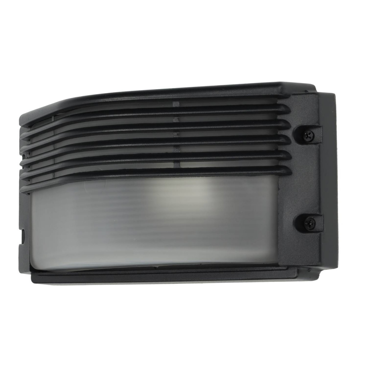 Luz de parede CURVE3 IP54 E27 preto