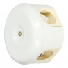 Round porcelain junction box