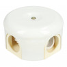 Round porcelain junction box