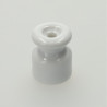 Porcelain insulator for braided wire