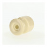 Porcelain insulator for braided wire