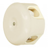 Round porcelain junction box