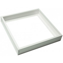 Silver aluminum frame for installation on panel surface 60x60