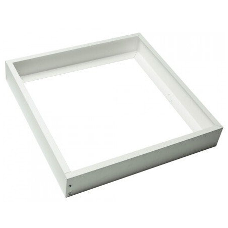 Cadre de surface blanc panneau LED 60x60
