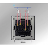 Mechanischer Schalter für Rollläden Serie Glas