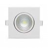 Downlight LED SPOT quadrado ajustável 5W