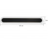 Candeeiro de parede linear LED acrílico 15W 60cm