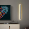 Candeeiro de parede linear LED acrílico 15W 60cm