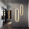 Candeeiro de parede linear LED acrílico 15W 60cm